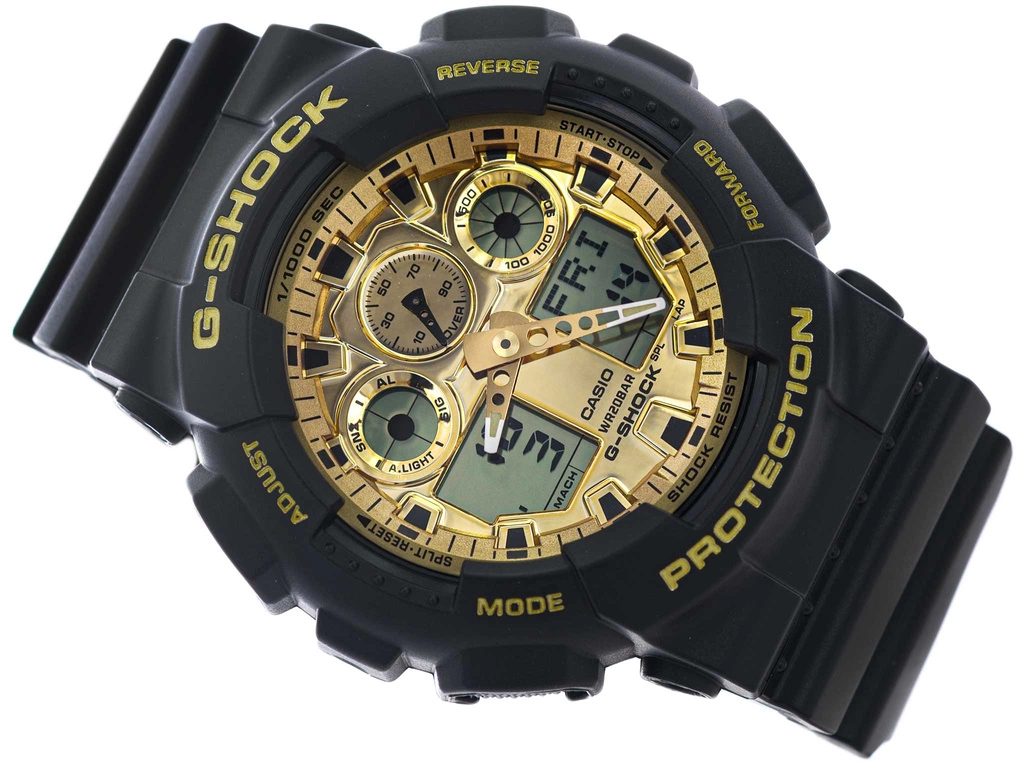 Zegarek męski CASIO G-SHOCK GA-100GGB-1A9ER