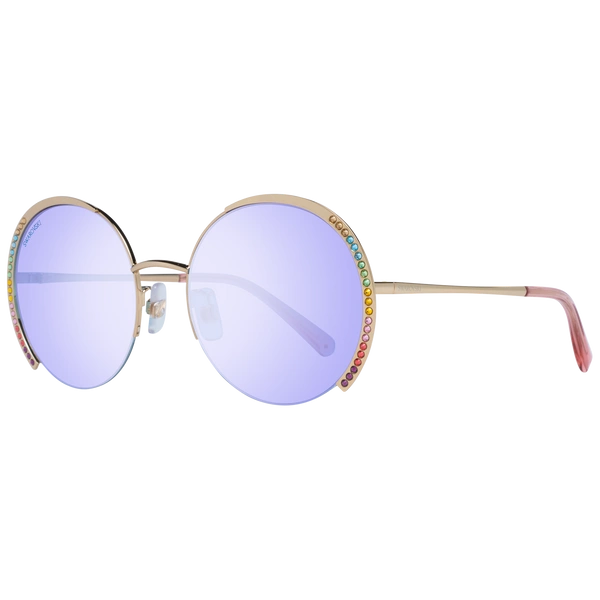 Okulary przeciwsłoneczne Damskie Swarovski SK0280-H 32W 56 Złote