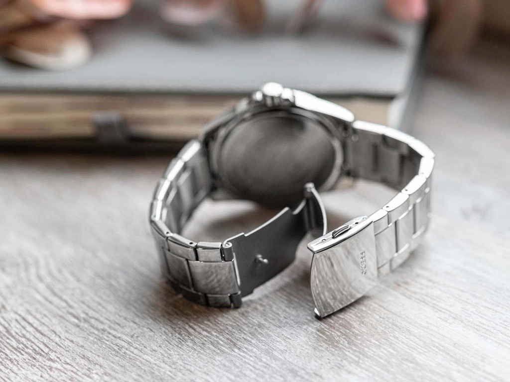 Zegarek męski GUESS GW0810G2 Siilver Tone