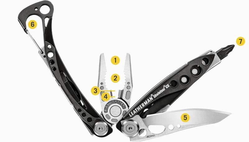 Multitool Leatherman Skeletool CX 830923 