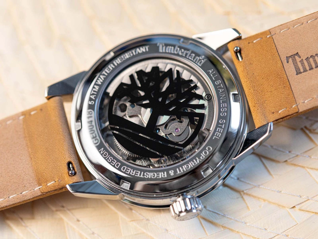 Zegarek męski TIMBERLAND TDWGE0041801 Montville Skeleton Automatic