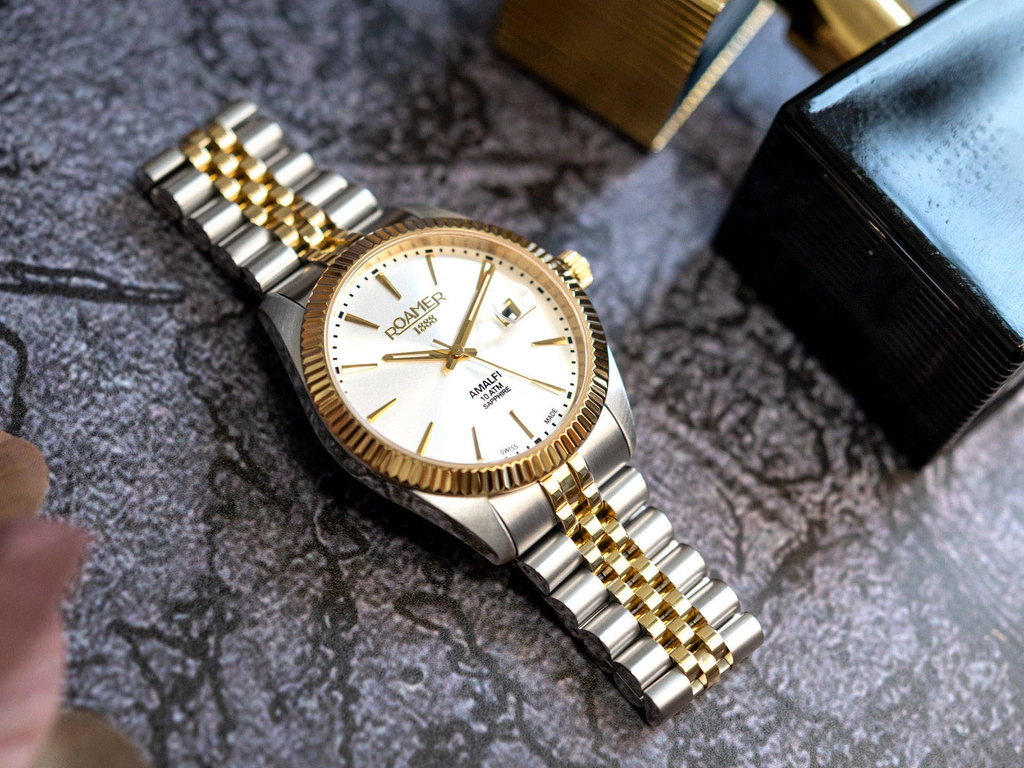 Zegarek męski ROAMER 852833 47 11 20 Amalfi Gents