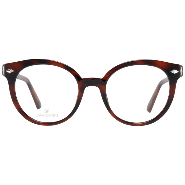 Okulary oprawki damskie Swarovski SK5272 052 50 Brązowe