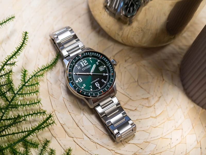 Zegarek męski Citizen NJ0190-51X Mechanical Urban Military