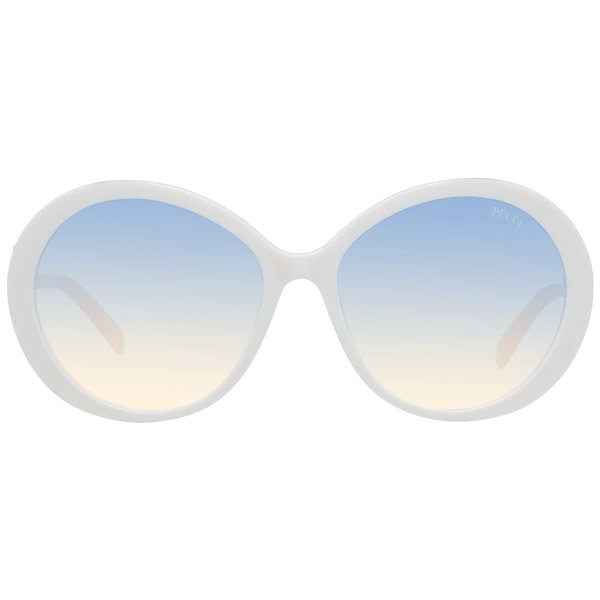 Okulary przeciwsłoneczne Damskie Emilio Pucci EP0164 25P 58 Białe