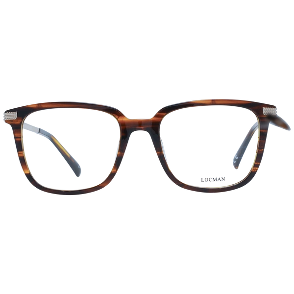 Okulary oprawki Męskie Locman LOCV020S Brązowe
