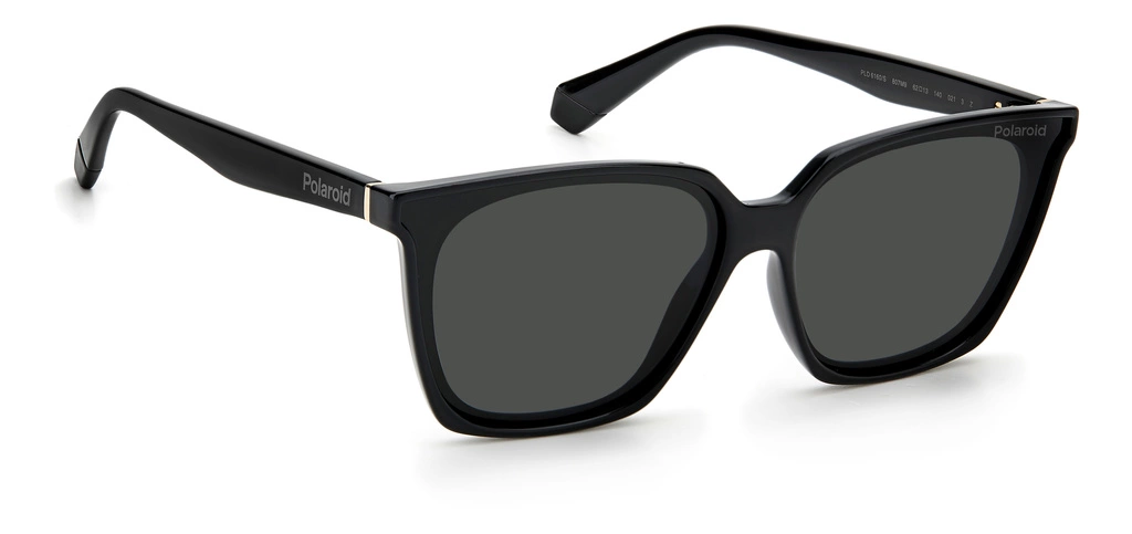 Okulary przeciwsłoneczne damskie Polaroid PLD 6160/S 80762M9 Czarne