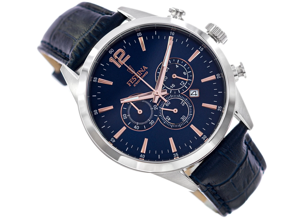 Zegarek męski FESTINA F20542/4 Timeless Chronograph