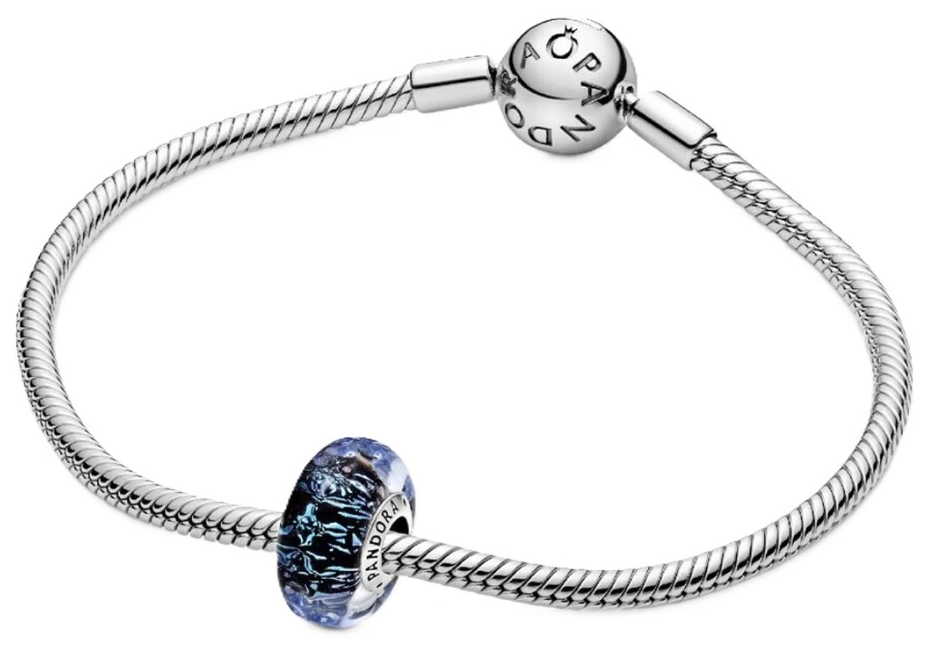 Charms Pandora 798938C00 Granatowe fale Murano