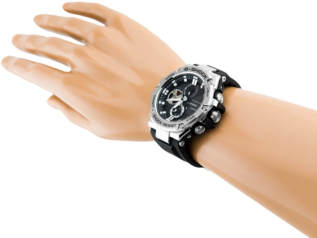 Zegarek męski CASIO G-SHOCK GST-B100-1AER G-Steel