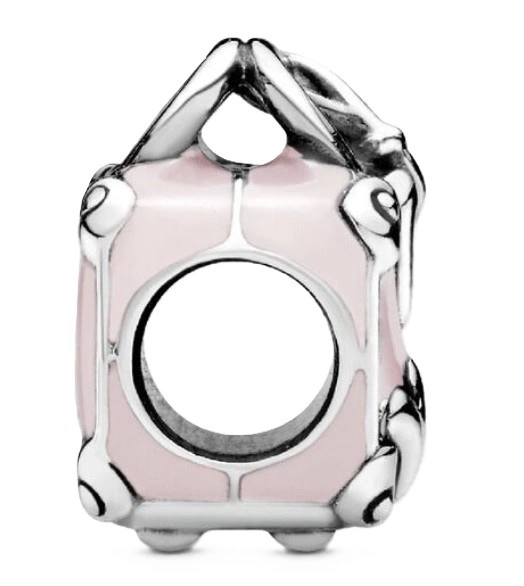Charms Pandora 798063EN124 Różowa torba podróżna