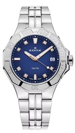 Zegarek damski EDOX 53020 3M BUDDR Delfin The Original Diver Lady Diamonds