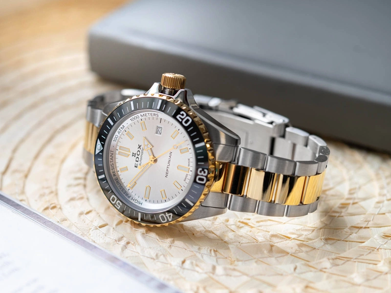 Zegarek męski EDOX 80120 357JM AID Neptunian Automatic