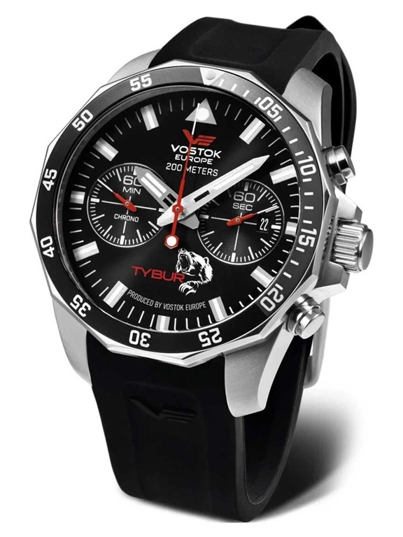 Zegarek męski VOSTOK EUROPE Vostok N1 Rocket 6S21-225A436 Marcin Tybura "Tybur"