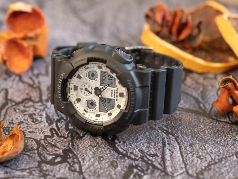 Zegarek męski CASIO G-SHOCK GA-100WD-1AER