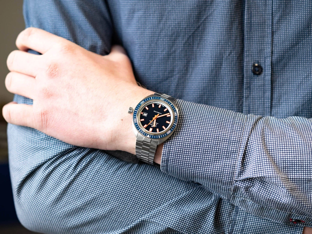 Zegarek męski EDOX 80128 3BUM BUIO Hydro-Sub