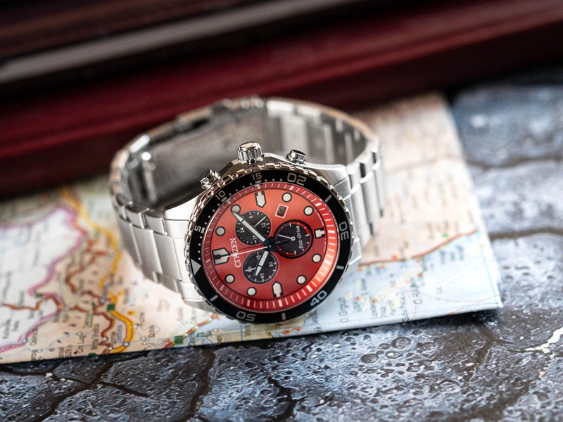 Zegarek męski Citizen AT2560-84X Eco-Drive Aqua Sporty Chronograph 