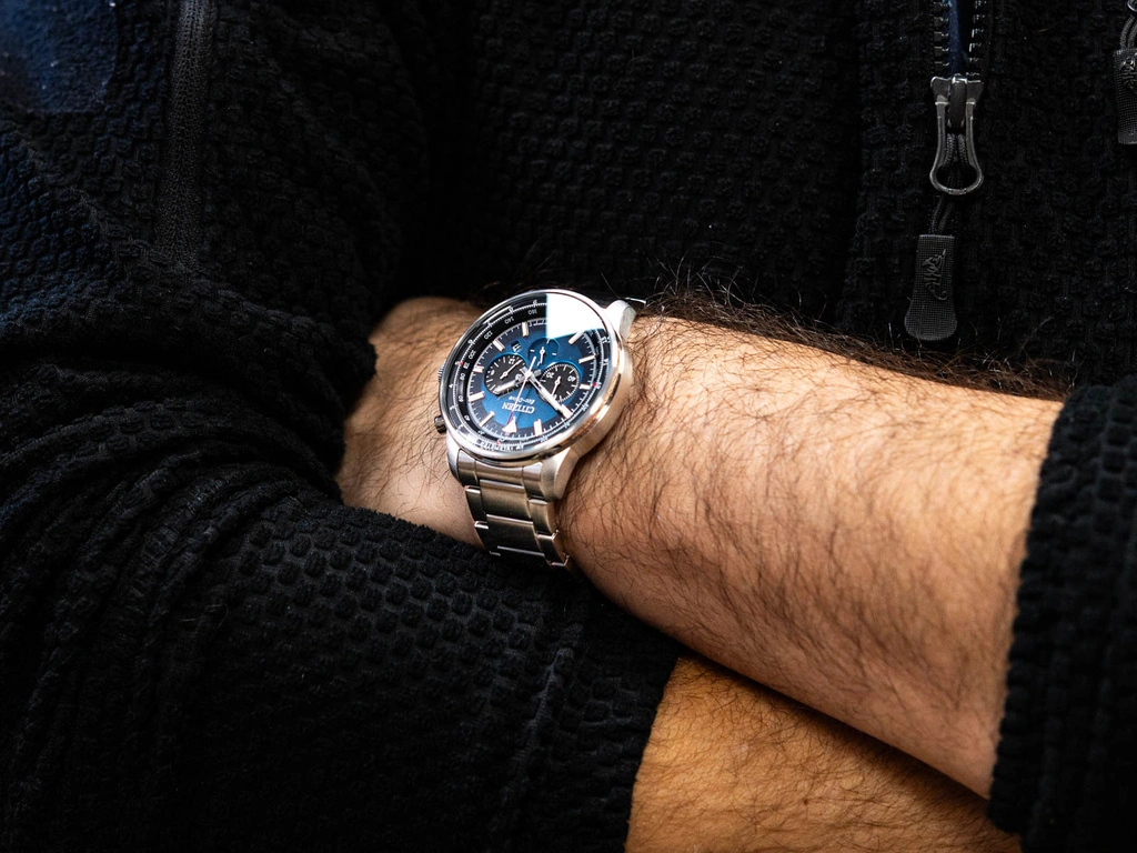 Zegarek męski Citizen CA4500-91L Eco-Drive Aviation Chronograph