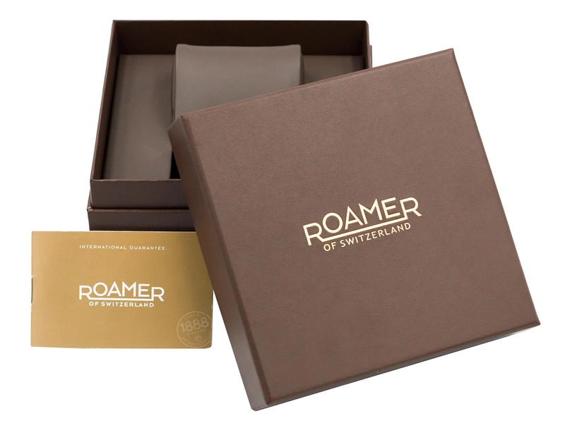 Zegarek damski ROAMER 512847 47 89 20 Slim-Line Diamond