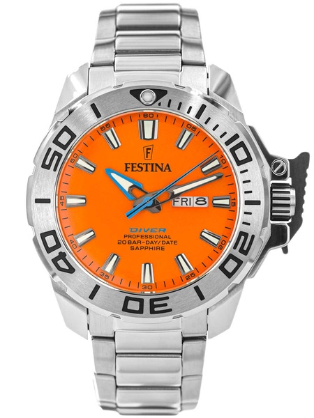 Zegarek męski FESTINA F20665/5 The Originals Diver Sapphire