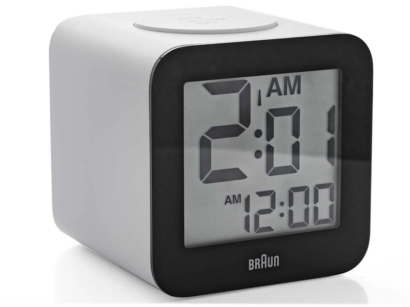 Budzik Braun BC25WP-DCF Radio Controlled Mówiący Drzemka