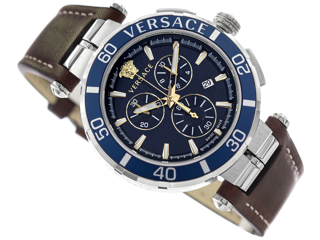 Zegarek męski VERSACE VE3L00122 Greca Mens