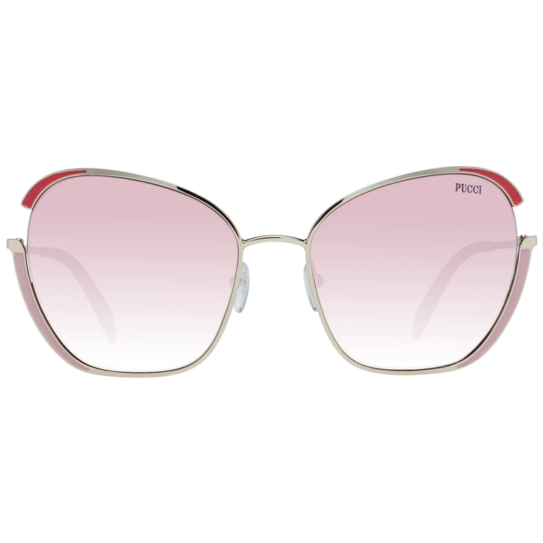 Okulary przeciwsłoneczne Damskie Emilio Pucci EP0131 32T 58 Złote