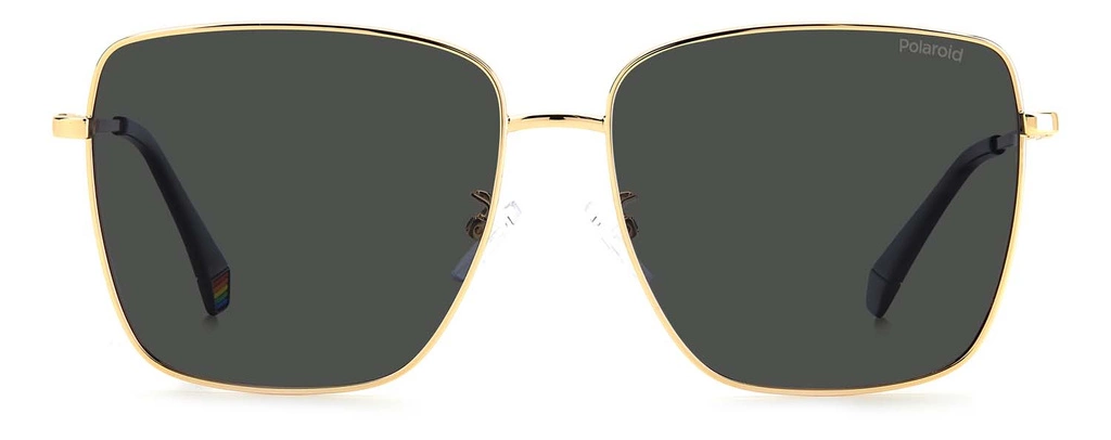 Okulary przeciwsłoneczne damskie Polaroid PLD 6164/G/S RHL59M9 Złote