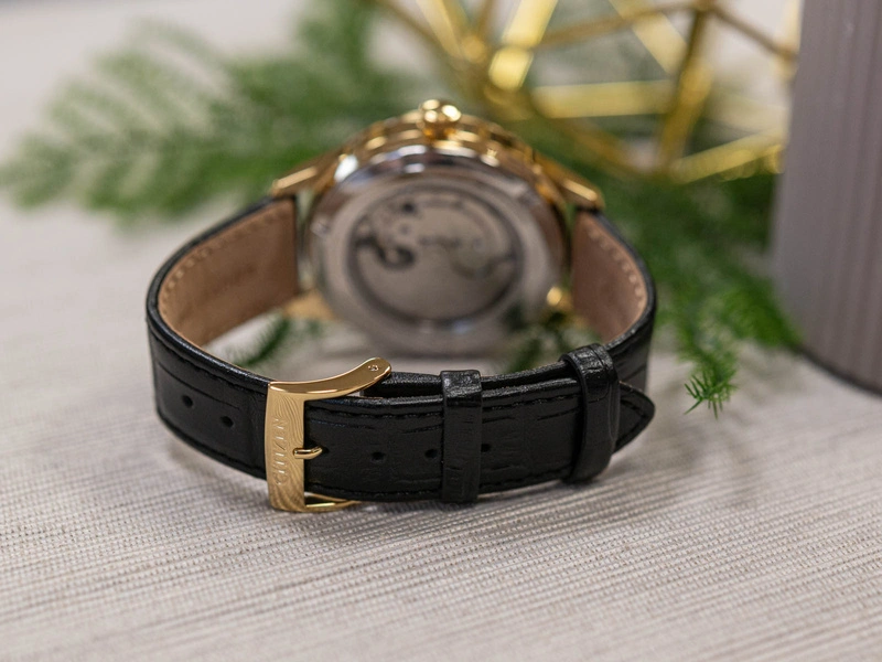 Zegarek męski Citizen NY4059-09A Mechanical Day Date