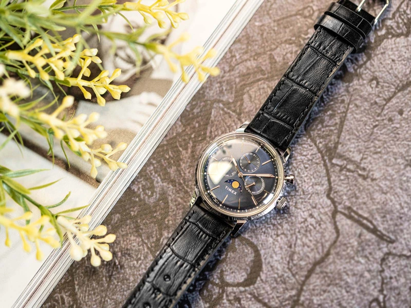 Zegarek męski TIMEX TW2W51200 Marlin Moon Phase