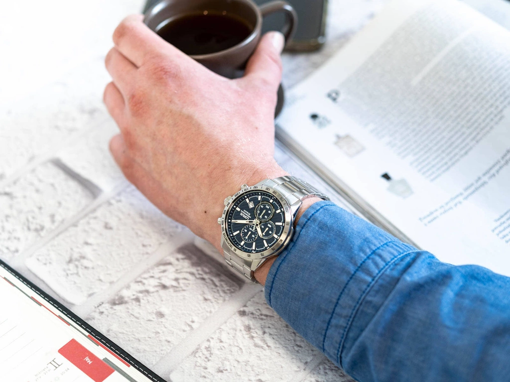 Zegarek męski LORUS RM393HX9 Sports Chronograph