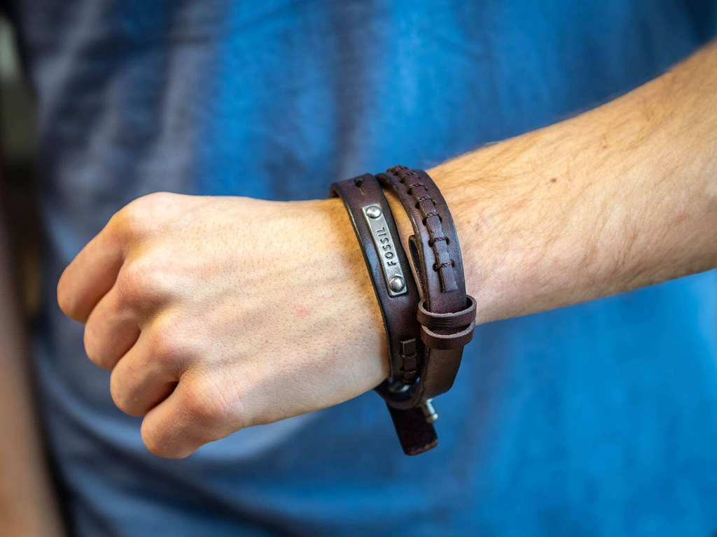 Bransoleta męska Fossil JF87354040