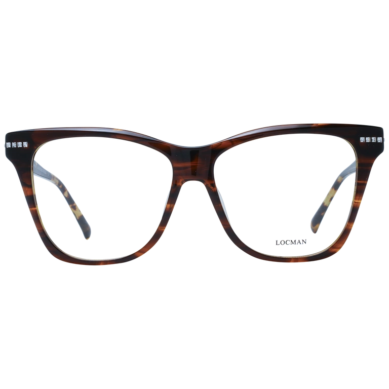 Okulary oprawki Damskie Locman LOCV008STR Brązowe