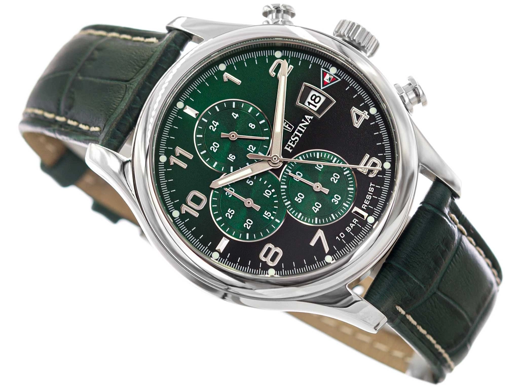 Zegarek męski FESTINA F20375/8 Timeless Chronograph