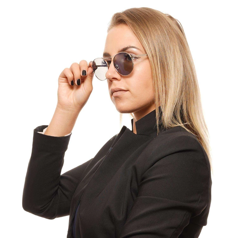 Okulary przeciwsłoneczne Web WE0242 16C 53 Srebrne