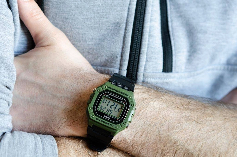 Zegarek męski CASIO W-218H-3AVEF