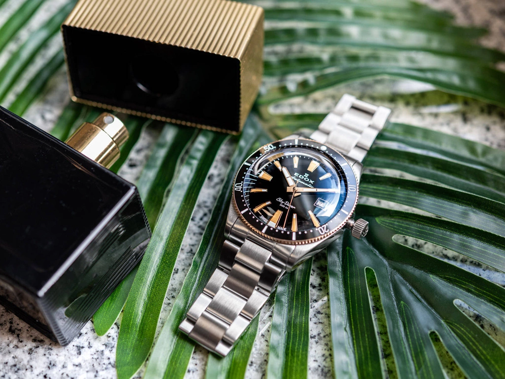 Zegarek męski EDOX 80126 357RNM NIRB Skydiver