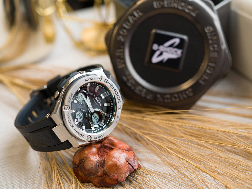 Zegarek męski CASIO G-SHOCK GST-W110-1AER G-Steel