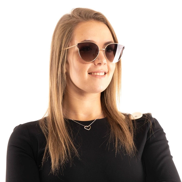 Okulary przeciwsłoneczne damskie Guess GF0353 32F 61 Złote