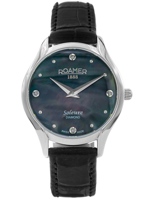 Zegarek damski ROAMER 547857 41 85 05 Soleure Diamond