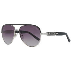 Okulary przeciwsłoneczne damskie Guess GF0287 06B 57 Srebrne