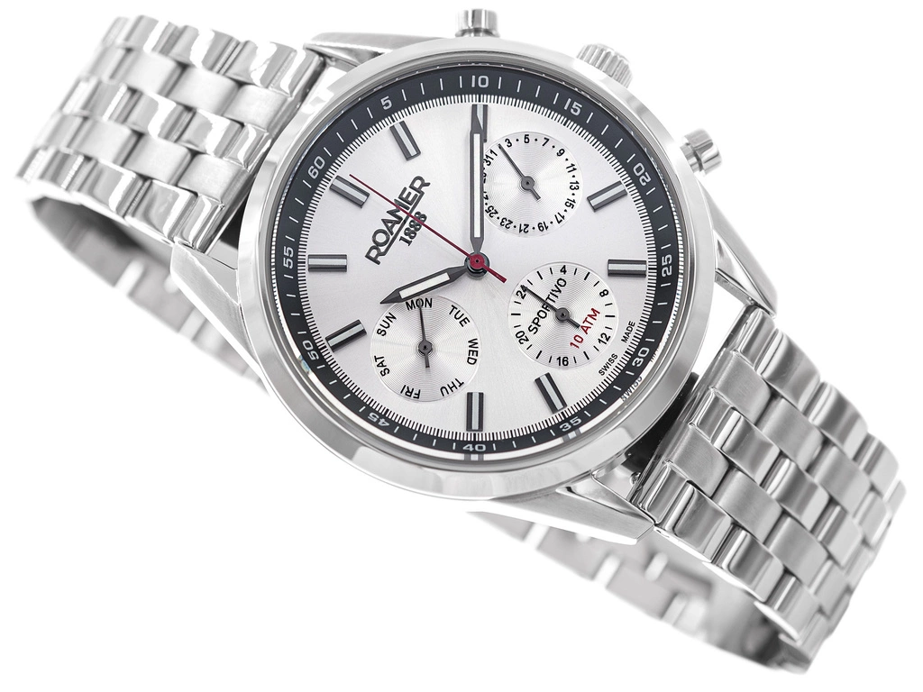 Zegarek męski ROAMER 856982 41 15 70 Sportivo