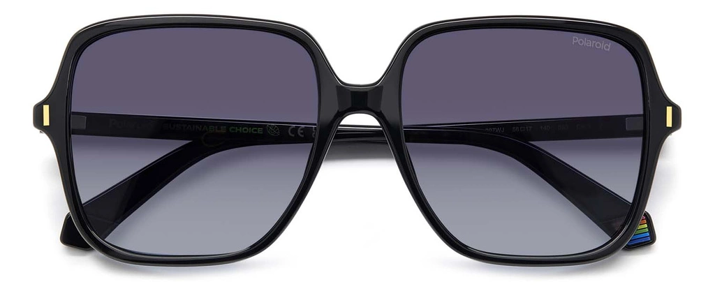 Okulary przeciwsłoneczne Damskie Polaroid PLD 6219/S 807WJ 56 Czarne