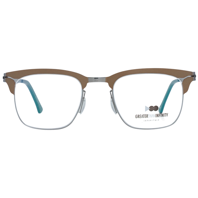 Okulary oprawki Męskie Greater Than Infinity GT001 V06 46 Brązowe