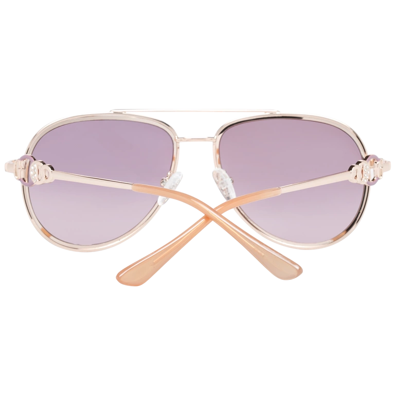Okulary przeciwsłoneczne damskie Guess GF0344 28U 56 Różowe Złoto