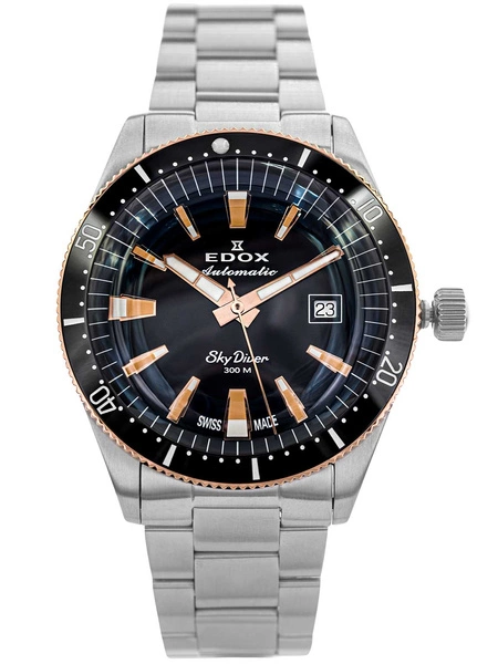 Zegarek męski EDOX 80126 357RNM NIRB Skydiver