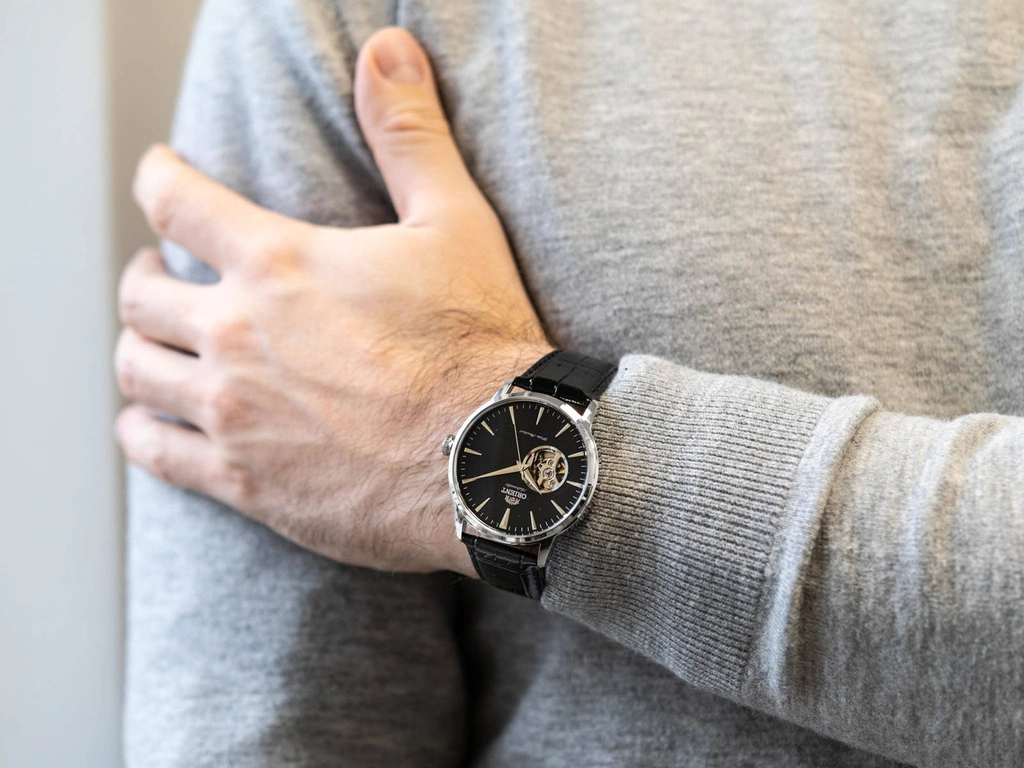 Zegarek męski ORIENT TAG02004B0 Esteem II Open Heart Automatic