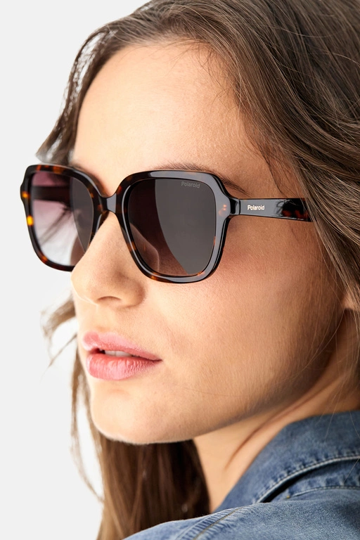 Okulary przeciwsłoneczne damskie Polaroid PLD 4095/S/X 08653LA Brązowe
