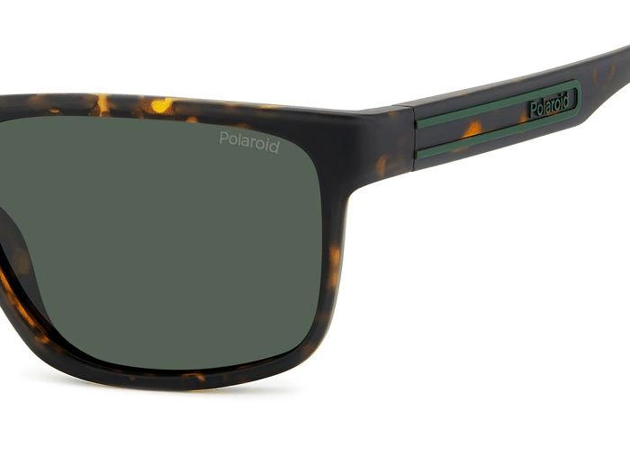 Okulary przeciwsłoneczne męskie Polaroid PLD 2157/S HGC57UC Brązowe