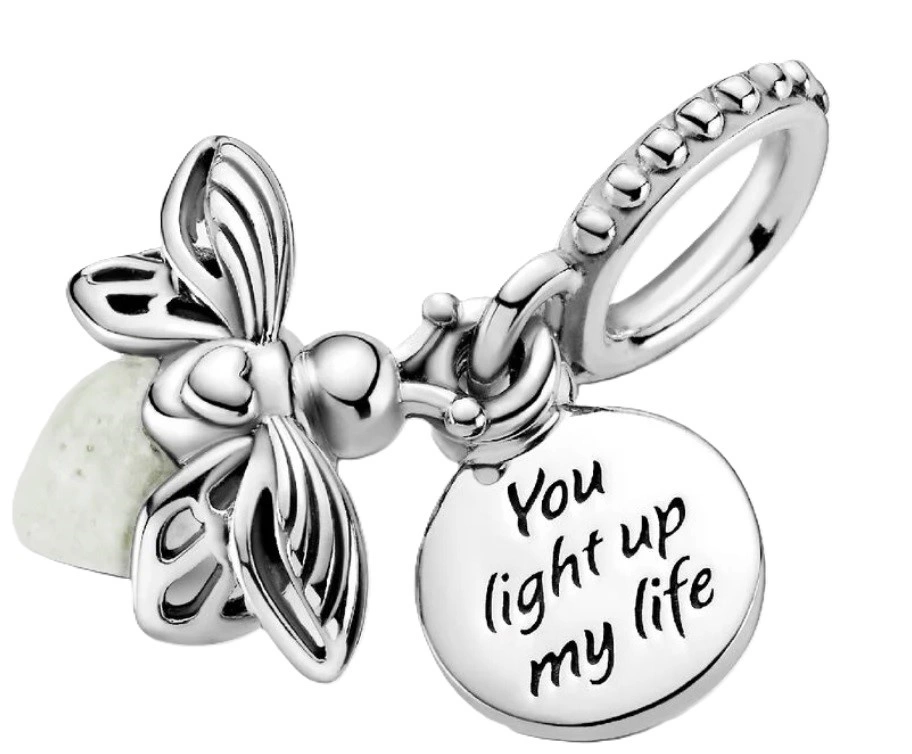 Charms Pandora Zawieszka świecący w ciemności Robaczek świętojański 799352C01